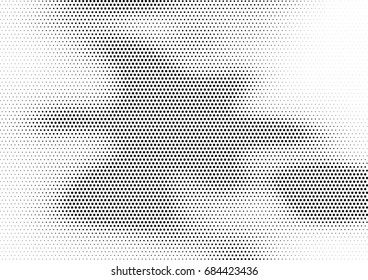 Abstract halftone dotted background. Futuristic grunge pattern, dot, circles.  Vector modern optical pop art texture for posters, sites, business cards, cover, labels mock-up, vintage stickers layout