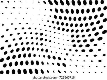 Abstract halftone dotted background. Futuristic grunge pattern, dot and circles.  Vector modern optical pop art texture for posters, sites, business cards, cover, postcards, labels, stickers layout.