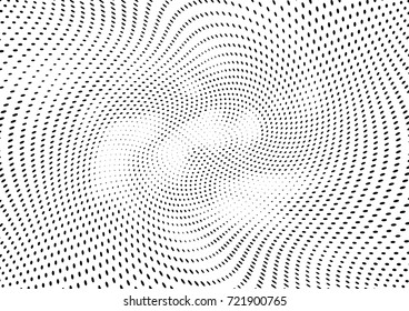 Abstract halftone dotted background. Futuristic grunge pattern, dot, circles.  Vector modern optical pop art texture for posters, sites, business cards, cover, labels mock-up, vintage stickers layout