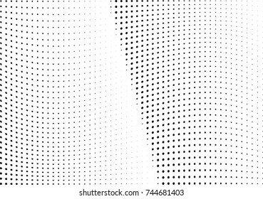 Abstract halftone dotted background. Futuristic grunge pattern, dot and circles.  Vector modern optical pop art texture for posters, sites, business cards, cover, postcards, labels, stickers layout.