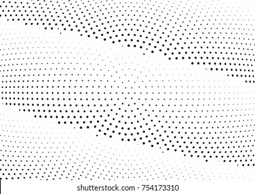 Abstract halftone dotted background. Futuristic grunge pattern, dot and circles.  Vector modern optical pop art texture for posters, sites, business cards, cover, postcards, labels, stickers layout.