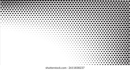 Abstract halftone dotted background. Grain gradient texture background with dots. Noise Stipple pointillism pattern. Sand  grain  grunge stipple effect. Abstract texture  engraved overlay. eps 10