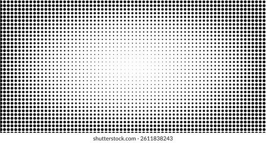 Abstract halftone dotted background. Grain gradient texture background with dots. Noise Stipple pointillism pattern. Sand  grain  grunge stipple effect. Abstract texture  engraved overlay. eps 10