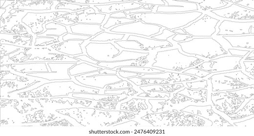 Abstrakter gepunkteter Halbton-Hintergrund. Grunge-Effekt Vektorgrafik Textur