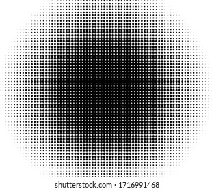 Ilustración de fondo de semitonos abstractos con puntas en estilo de arte pop