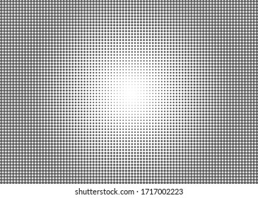 Abstract halftone dotted background illustration in pop art style