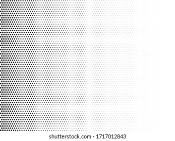 Ilustración de fondo de semitonos abstractos con puntas en estilo de arte pop