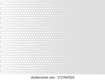 Ilustración de fondo de semitonos abstractos con puntas en estilo de arte pop