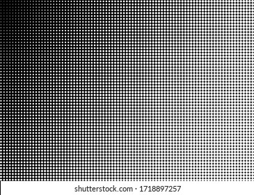 Ilustración de fondo de semitonos abstractos con puntas en estilo de arte pop