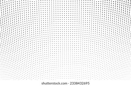 Abstract halftone dotted background. Monochrome grunge pattern with dot and circles. Vector modern pop art texture for posters, sites, business cards, cover, postcards, labels, stickers layout