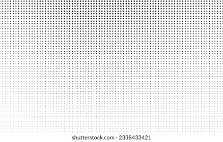Abstract halftone dotted background. Monochrome grunge pattern with dot and circles. Vector modern pop art texture for posters, sites, business cards, cover, postcards, labels, stickers layout