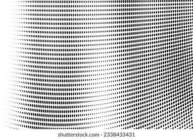 Abstract halftone dotted background. Monochrome grunge pattern with dot and circles. Vector modern pop art texture for posters, sites, business cards, cover, postcards, labels, stickers layout