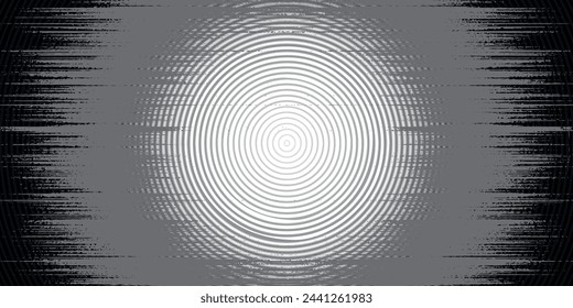Abstract halftone dotted background. Monochrome pattern with dot and circles. Vector modern futuristic texture for posters, sites, business cards, postcards, interior design, labels and stickers