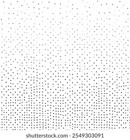 Abstract halftone dotted background. Monochrome pattern with dot and circles. Vector modern futuristic texture for posters, sites, business cards, postcards, interior design, labels and stickers.