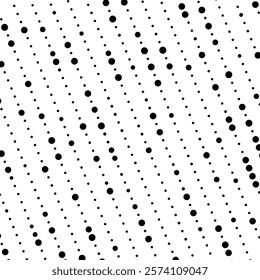 Abstract halftone dotted background. Monochrome grunge pattern with dot and circles.  Vector modern pop art texture for posters, sites, business cards, cover, postcards, labels, stickers layout.