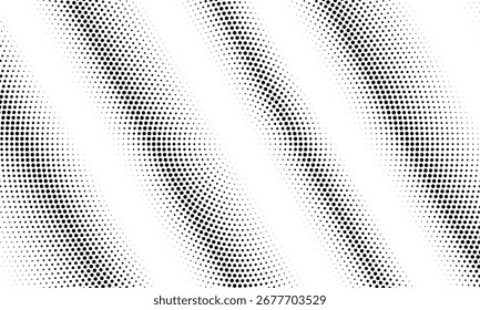 Abstract halftone dotted background. Monochrome pattern with dot and circles. Vector modern futuristic texture for posters, sites, business cards, postcards, interior design, labels and stickers.


