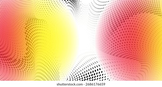 Abstrakter gepunkteter Hintergrund. Monochromes Grunge-Muster mit Punkt und Kreisen.  Moderne Pop Art Textur für Poster, Seiten, Visitenkarten, Cover, Postkarten, Labels, Aufkleber Layout.