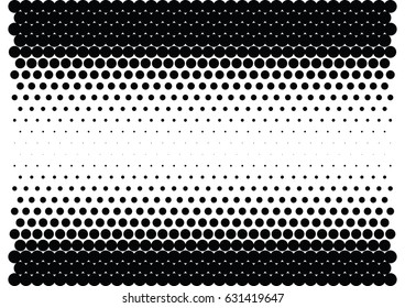 Abstract halftone dotted background. Monochrome pattern with dot and circles.  Vector modern futuristic texture for posters, sites, business cards, postcards, interior design, labels and stickers.