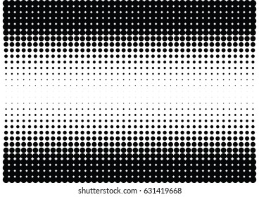 Abstract halftone dotted background. Monochrome pattern with dot and circles.  Vector modern futuristic texture for posters, sites, business cards, postcards, interior design, labels and stickers.