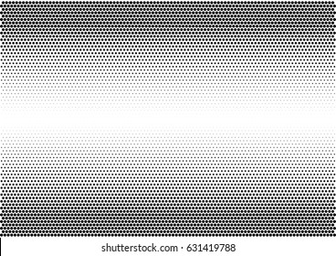 Abstract halftone dotted background. Monochrome pattern with dot and circles.  Vector modern futuristic texture for posters, sites, business cards, postcards, interior design, labels and stickers.