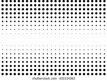 Abstract halftone dotted background. Monochrome pattern with dot and circles.  Vector modern futuristic texture for posters, sites, business cards, postcards, interior design, labels and stickers.