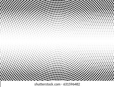 Abstract halftone dotted background. Monochrome pattern with dot and circles.  Vector modern futuristic texture for posters, sites, business cards, postcards, interior design, labels and stickers.