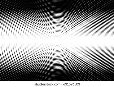 Abstract halftone dotted background. Monochrome pattern with dot and circles.  Vector modern futuristic texture for posters, sites, business cards, postcards, interior design, labels and stickers.