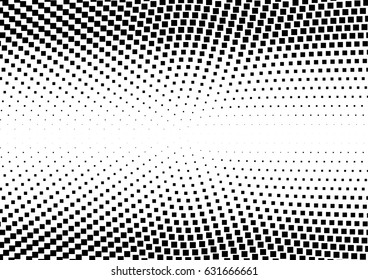 Abstract halftone dotted background. Monochrome pattern with dot and circles.  Vector modern futuristic texture for posters, sites, business cards, postcards, interior design, labels and stickers.