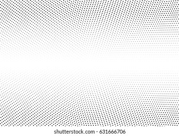Abstract halftone dotted background. Monochrome pattern with dot and circles.  Vector modern futuristic texture for posters, sites, business cards, postcards, interior design, labels and stickers.