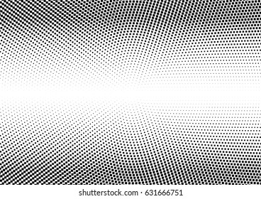 Abstract halftone dotted background. Monochrome pattern with dot and circles.  Vector modern futuristic texture for posters, sites, business cards, postcards, interior design, labels and stickers.