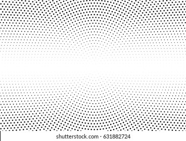 Abstract halftone dotted background. Monochrome pattern with dot and circles.  Vector modern futuristic texture for posters, sites, business cards, postcards, interior design, labels and stickers.