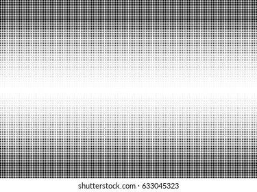 Abstract halftone dotted background. Monochrome pattern with hexagon.  Vector modern futuristic texture for posters, sites, business cards, postcards, labels and stickers. Design mock-up layout.
