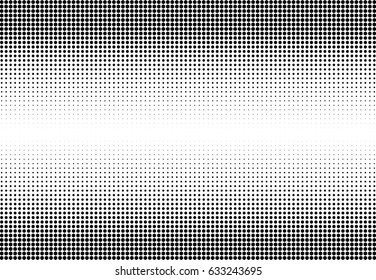 Abstract halftone dotted background. Monochrome pattern with hexagon.  Vector modern futuristic texture for posters, sites, business cards, postcards, labels and stickers. Design mock-up layout.