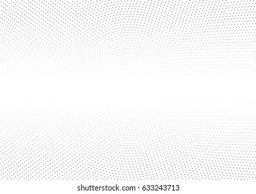 Abstract halftone dotted background. Monochrome pattern with stars.  Vector modern futuristic texture for posters, sites, business cards, postcards, labels and stickers. Design mock-up layout.