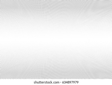 Abstract halftone dotted background. Monochrome pattern with stars.  Vector modern futuristic texture for posters, sites, business cards, postcards, labels and stickers. Design mock-up layout.