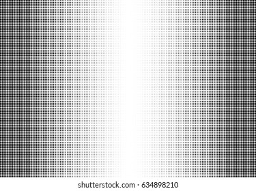 Abstract halftone dotted background. Monochrome pattern with dot and circles.  Vector modern futuristic texture for posters, sites, business cards, postcards, interior design, labels and stickers.