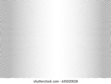Abstract halftone dotted background. Monochrome pattern with dot and circles.  Vector modern futuristic texture for posters, sites, business cards, postcards, interior design, labels and stickers.