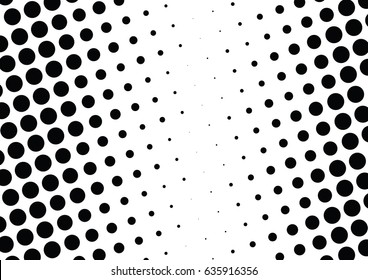 Abstract halftone dotted background. Monochrome pattern with dot and circles.  Vector modern futuristic texture for posters, sites, business cards, postcards, interior design, labels and stickers.