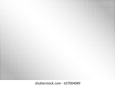 Abstract halftone dotted background. Monochrome pattern with stars.  Vector modern futuristic texture for posters, sites, business cards, postcards, labels and stickers. Design mock-up layout.