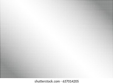 Abstract halftone dotted background. Monochrome pattern with hexagon.  Vector modern futuristic texture for posters, sites, business cards, postcards, labels and stickers. Design mock-up layout.