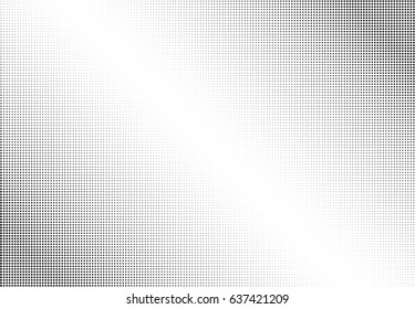 Abstract halftone dotted background. Monochrome pattern with stars.  Vector modern futuristic texture for posters, sites, business cards, postcards, labels and stickers. Design mock-up layout.