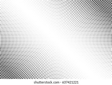Abstract halftone dotted background. Monochrome pattern with dot and circles.  Vector modern futuristic texture for posters, sites, business cards, postcards, interior design, labels and stickers.