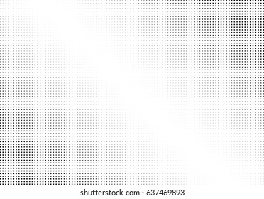 Abstract halftone dotted background. Monochrome pattern with square.  Vector modern futuristic texture for posters, sites, business cards, postcards, interior design, labels and stickers.