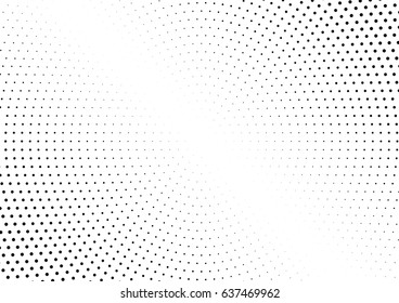 Abstract halftone dotted background. Monochrome pattern with dot and circles.  Vector modern futuristic texture for posters, sites, business cards, postcards, interior design, labels and stickers.