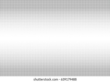 Abstract halftone dotted background. Monochrome pattern with dot, torus, circles.  Vector modern futuristic texture for posters, sites, business cards, postcards, interior design, labels and stickers