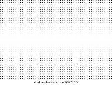 Abstract halftone dotted background. Monochrome pattern with stars.  Vector modern futuristic texture for posters, sites, business cards, postcards, labels and stickers. Design mock-up layout.