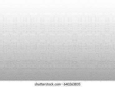 Abstract halftone dotted background. Monochrome pattern with square.  Vector modern futuristic texture for posters, sites, business cards, postcards, interior design, labels and stickers.