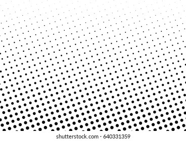 Abstract halftone dotted background. Monochrome pattern with dot and circles.  Vector modern futuristic texture for posters, sites, business cards, postcards, interior design, labels and stickers.