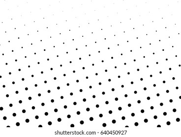 Abstract halftone dotted background. Monochrome pattern with dot and circles.  Vector modern futuristic texture for posters, sites, business cards, postcards, interior design, labels and stickers.