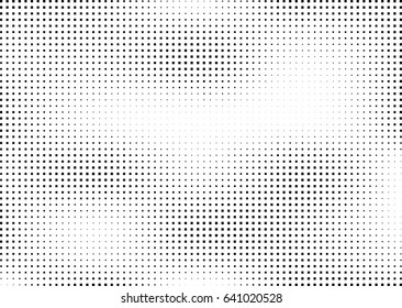 Abstract halftone dotted background. Monochrome pattern with square.  Vector modern futuristic texture for posters, sites, cover, business cards, postcards, interior design, labels and stickers.